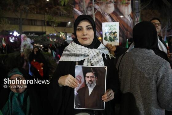 گزارش تصویری | بیست و نهمین شب حضور حماسی مردم در خیابان‌ها