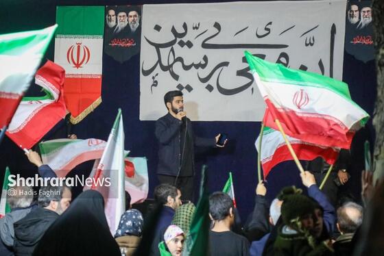 گزارش تصویری | بیست و نهمین شب حضور حماسی مردم در خیابان‌ها