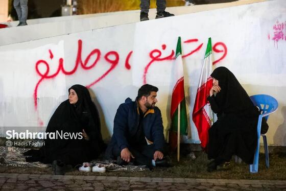 گزارش تصویری | بیست و نهمین شب حضور حماسی مردم در خیابان‌ها