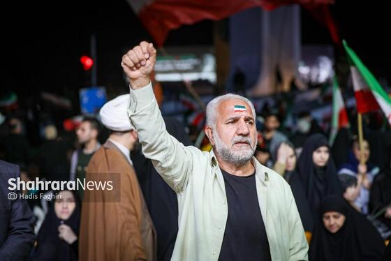 گزارش تصویری | بیست و نهمین شب حضور حماسی مردم در خیابان‌ها