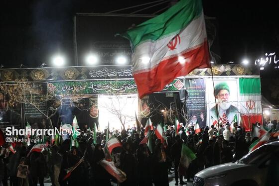 گزارش تصویری | بیست و نهمین شب حضور حماسی مردم در خیابان‌ها