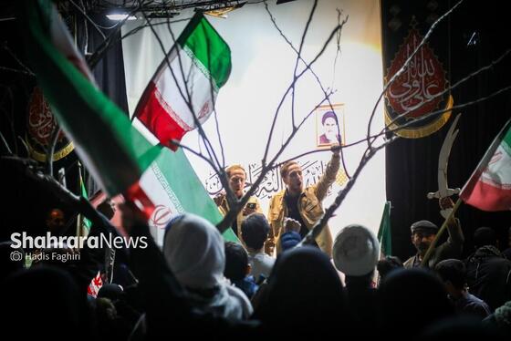 گزارش تصویری | بیست و نهمین شب حضور حماسی مردم در خیابان‌ها