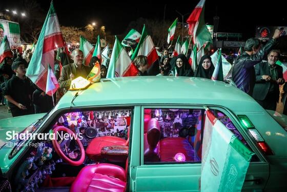 گزارش تصویری | بیست و نهمین شب حضور حماسی مردم در خیابان‌ها