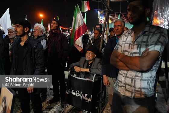 گزارش تصویری | سی‌امین شب حضور حماسی مردم در خیابان‌ها