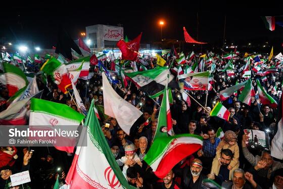 گزارش تصویری | سی‌امین شب حضور حماسی مردم در خیابان‌ها