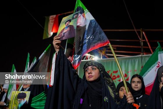 گزارش تصویری | سی‌امین شب حضور حماسی مردم در خیابان‌ها