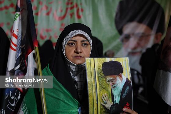 گزارش تصویری | سی‌امین شب حضور حماسی مردم در خیابان‌ها