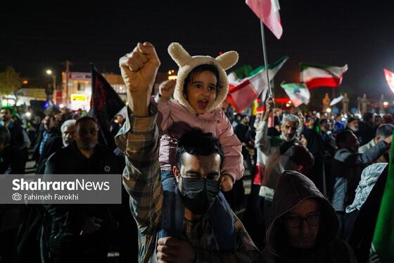 گزارش تصویری | سی‌امین شب حضور حماسی مردم در خیابان‌ها