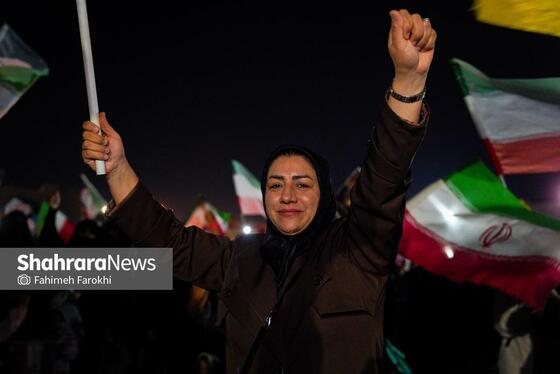 گزارش تصویری | سی‌امین شب حضور حماسی مردم در خیابان‌ها