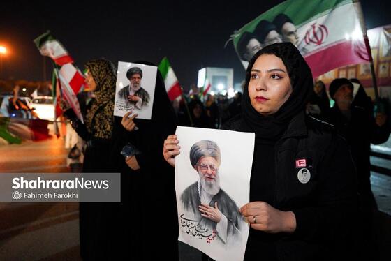 گزارش تصویری | سی‌امین شب حضور حماسی مردم در خیابان‌ها