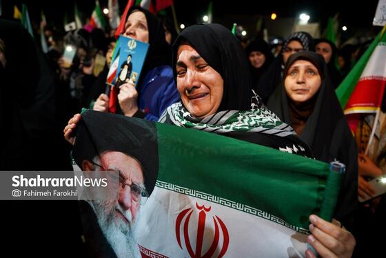 گزارش تصویری | سی‌امین شب حضور حماسی مردم در خیابان‌ها