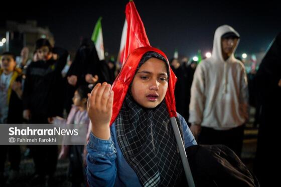 گزارش تصویری | سی‌امین شب حضور حماسی مردم در خیابان‌ها