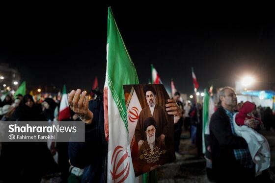 گزارش تصویری | سی‌امین شب حضور حماسی مردم در خیابان‌ها