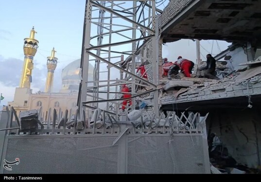 حمله تروریستی دشمن به حسینیه اعظم زنجان | ۳ نفر شهید شدند + فیلم و تصاویر (۱۱ فروردین ۱۴۰۵)