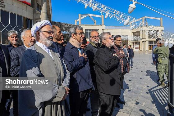 گزارش تصویری |  بازدید استاندار خراسان رضوی از پایانه مسافربری امام رضا (ع)، پروژه ایوان سلام و راه‌آهن مشهد