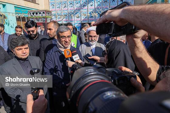 گزارش تصویری |  بازدید استاندار خراسان رضوی از پایانه مسافربری امام رضا (ع)، پروژه ایوان سلام و راه‌آهن مشهد