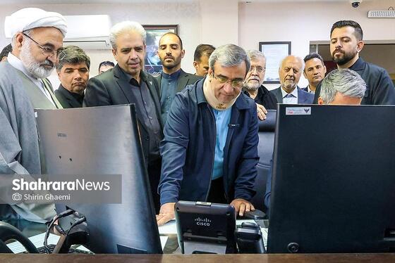 گزارش تصویری |  بازدید استاندار خراسان رضوی از پایانه مسافربری امام رضا (ع)، پروژه ایوان سلام و راه‌آهن مشهد