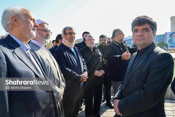 گزارش تصویری |  بازدید استاندار خراسان رضوی از پایانه مسافربری امام رضا (ع)، پروژه ایوان سلام و راه‌آهن مشهد