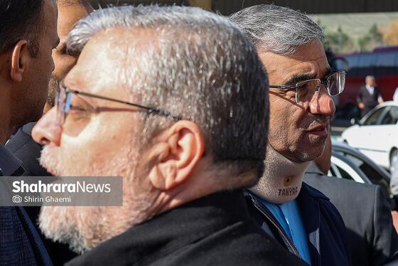 گزارش تصویری |  بازدید استاندار خراسان رضوی از پایانه مسافربری امام رضا (ع)، پروژه ایوان سلام و راه‌آهن مشهد