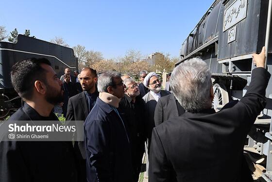 گزارش تصویری |  بازدید استاندار خراسان رضوی از پایانه مسافربری امام رضا (ع)، پروژه ایوان سلام و راه‌آهن مشهد