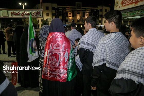 گزارش تصویری | بیعت مهاجران افغانستانی با حضور در عرصه میدان شهدای مشهد با رهبر انقلاب اسلامی