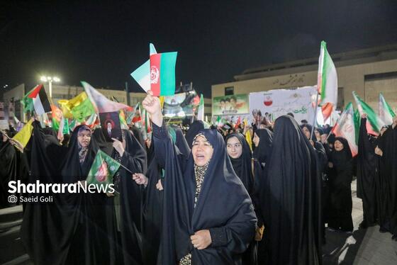 گزارش تصویری | بیعت مهاجران افغانستانی با حضور در عرصه میدان شهدای مشهد با رهبر انقلاب اسلامی