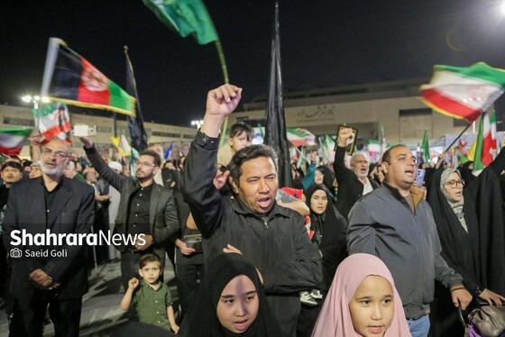 گزارش تصویری | بیعت مهاجران افغانستانی با حضور در عرصه میدان شهدای مشهد با رهبر انقلاب اسلامی