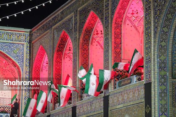 گزارش تصویری | اجتماع مردم مشهد در حرم مطهر رضوی