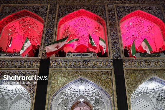 گزارش تصویری | اجتماع مردم مشهد در حرم مطهر رضوی