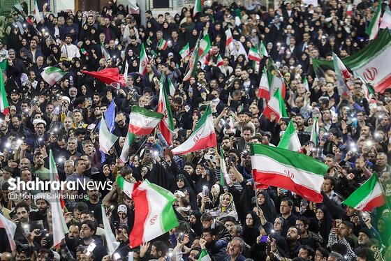 گزارش تصویری | اجتماع مردم مشهد در حرم مطهر رضوی