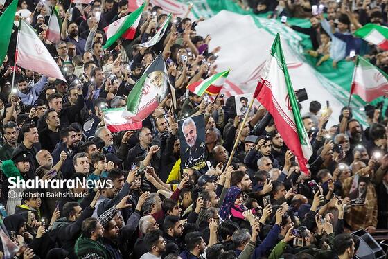 گزارش تصویری | اجتماع مردم مشهد در حرم مطهر رضوی