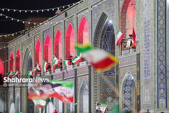 گزارش تصویری | اجتماع مردم مشهد در حرم مطهر رضوی