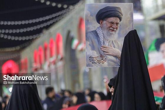 گزارش تصویری | اجتماع مردم مشهد در حرم مطهر رضوی