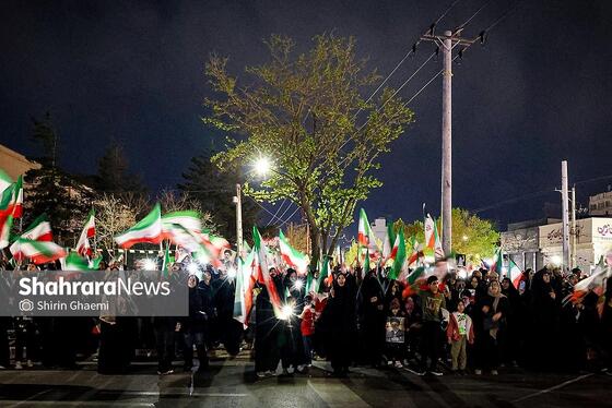 گزارش تصویری | سی‌ویکمین شب حضور حماسی مردم در خیابان‌ها