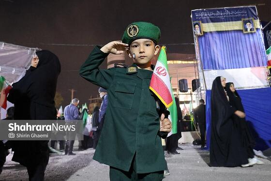 گزارش تصویری | سی‌ویکمین شب حضور حماسی مردم در خیابان‌ها