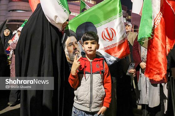 گزارش تصویری | سی‌ویکمین شب حضور حماسی مردم در خیابان‌ها