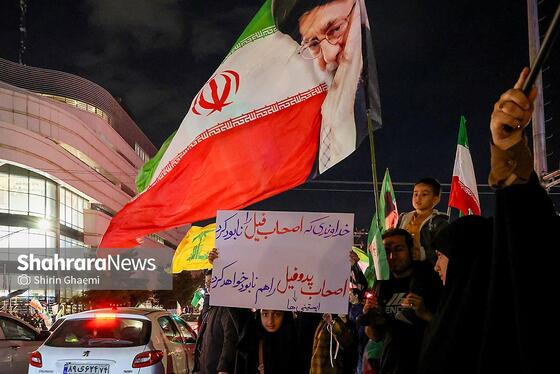 گزارش تصویری | سی‌ویکمین شب حضور حماسی مردم در خیابان‌ها