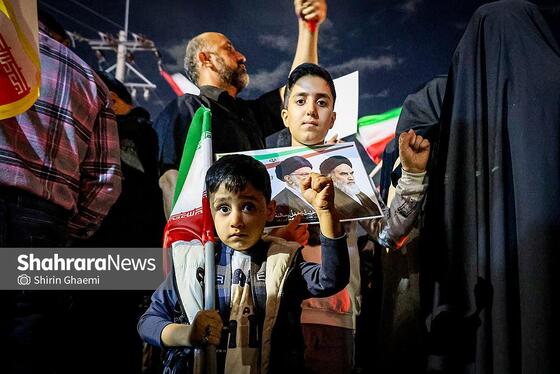 گزارش تصویری | سی‌ویکمین شب حضور حماسی مردم در خیابان‌ها