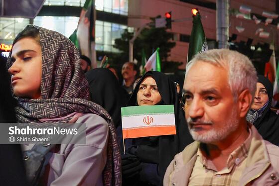 گزارش تصویری | سی‌ویکمین شب حضور حماسی مردم در خیابان‌ها