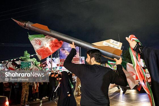 گزارش تصویری | سی‌ویکمین شب حضور حماسی مردم در خیابان‌ها