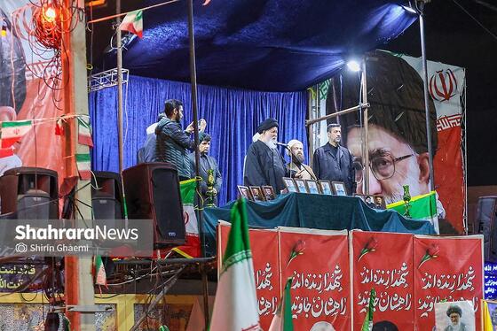 گزارش تصویری | سی‌ویکمین شب حضور حماسی مردم در خیابان‌ها