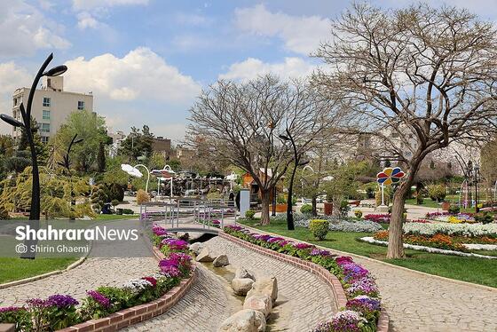 گزارش تصویری | باغ گلهای مشهد میزبان بازدید کننده گان نوروزی
