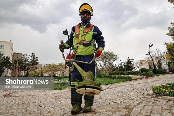 گزارش تصویری | باغ گلهای مشهد میزبان بازدید کننده گان نوروزی