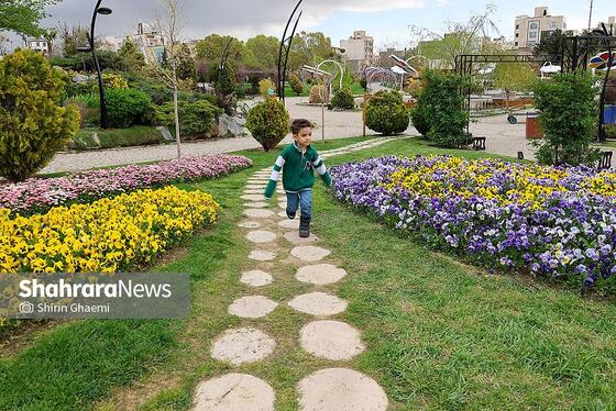 گزارش تصویری | باغ گلهای مشهد میزبان بازدید کننده گان نوروزی