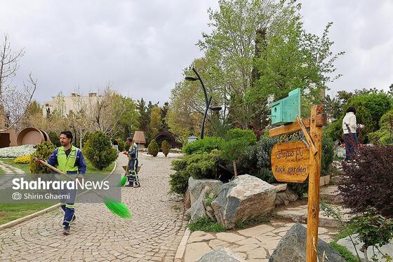 گزارش تصویری | باغ گلهای مشهد میزبان بازدید کننده گان نوروزی