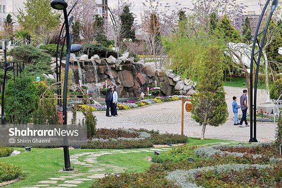گزارش تصویری | باغ گلهای مشهد میزبان بازدید کننده گان نوروزی