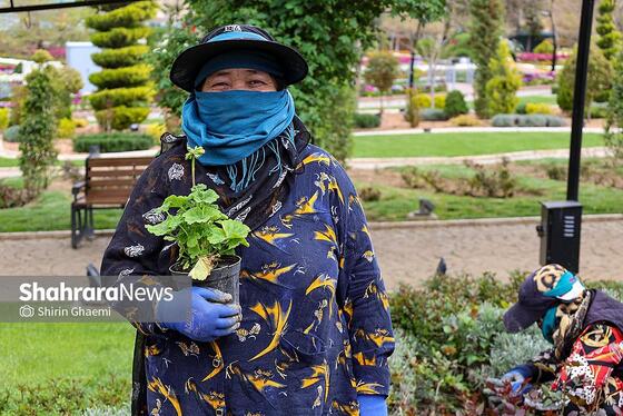 گزارش تصویری | باغ گلهای مشهد میزبان بازدید کننده گان نوروزی