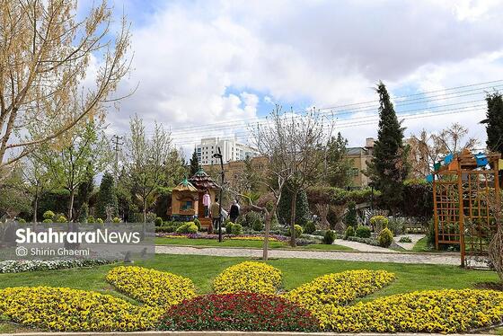 گزارش تصویری | باغ گلهای مشهد میزبان بازدید کننده گان نوروزی