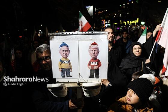 گزارش تصویری | سی‌ودومین خروش شبانه مشهدی‌ها در سنگر خیابان