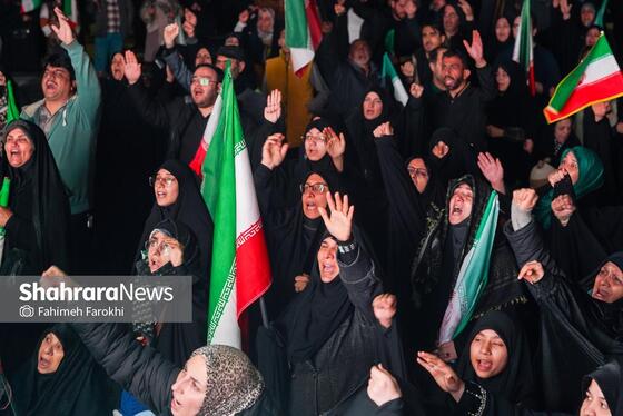 گزارش تصویری | مشهد زیر باران، به وقت استغاثه امام زمان (عج)